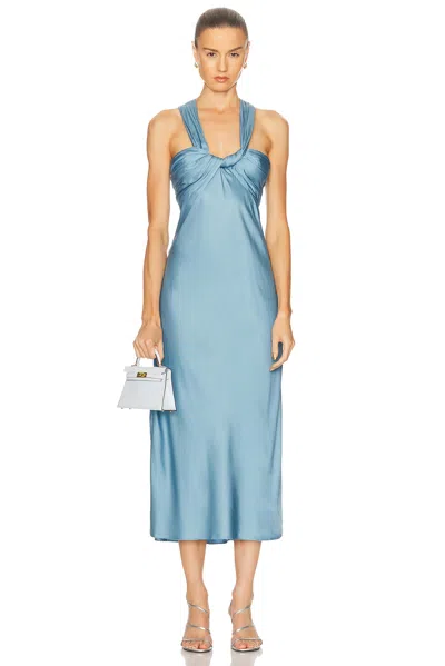 A.l.c Ivy Dress In Blue