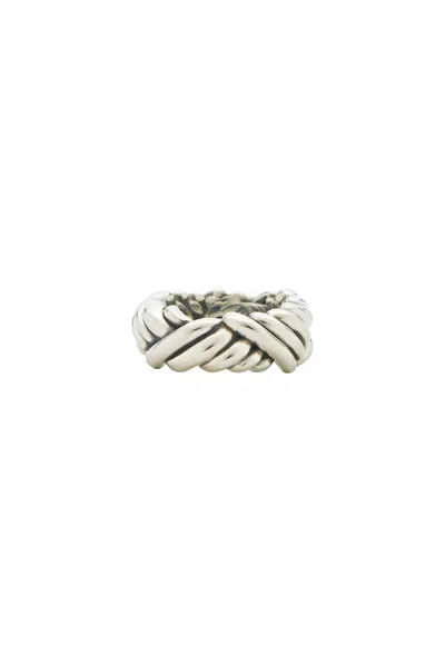 Bottega Veneta Sterling Silver Ring