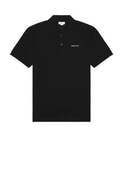 Alexander Mcqueen Alexander Mc Queen T Shirts And Polos Black In Blue