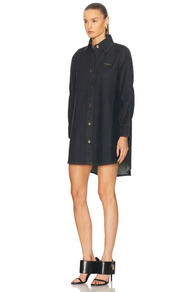 Givenchy Collared Neck Structured Long Sleeves Top