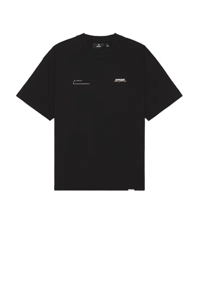 Represent Patron Of The Club Tee In Black
