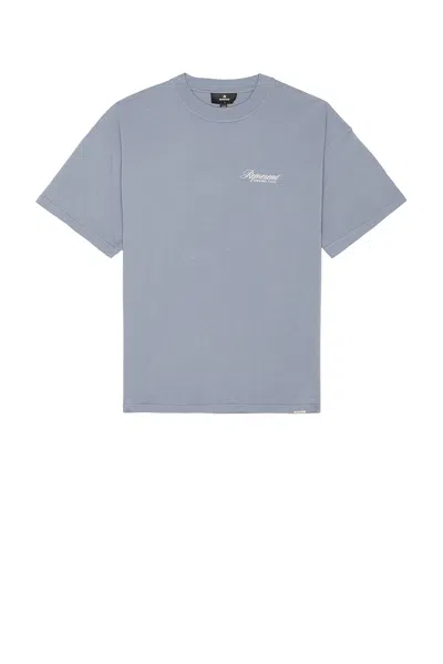 Represent Owners Club Script Tee In Blue