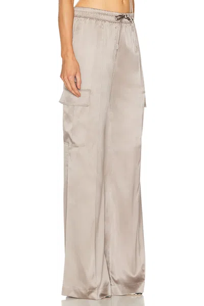 Tom Ford Silk Satin Cargo Pj Pant