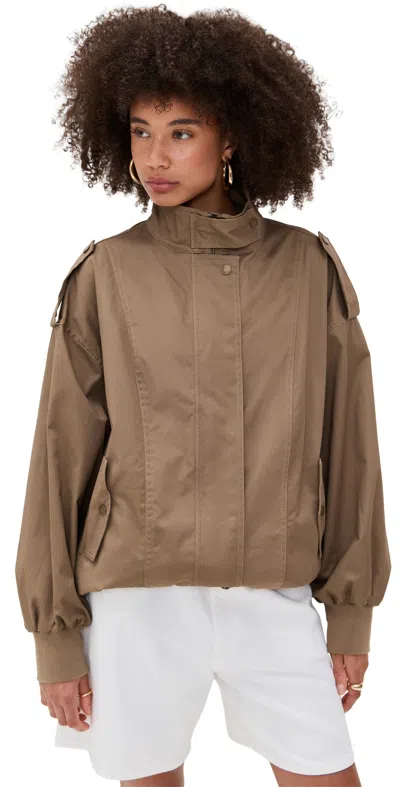 Staud Simone Jacket Taupe