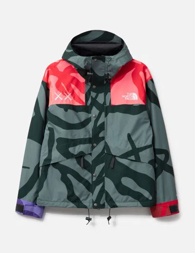 The North Face Kaws Retro 1986 Mountain Jacket In Green
