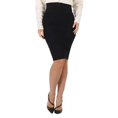 Wolford Ladies Black Ottoman Pencil Skirt In Black