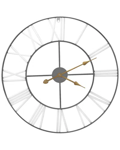 Sorbus 24in Metal Decorative Wall Clock