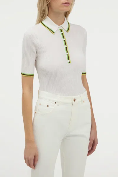 Gabriela Hearst Rey Straight-leg Jean In White Recycled Cotton Denim