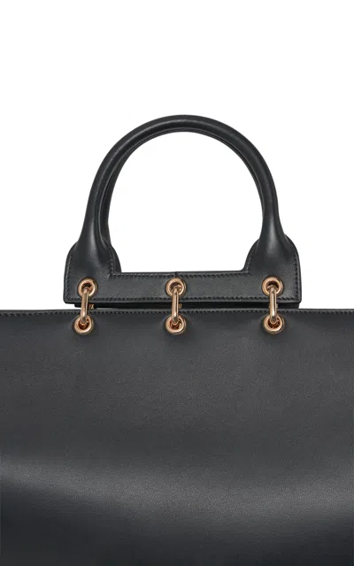 Gabriela Hearst Small Amethyst Bag In Black Nappa Leather