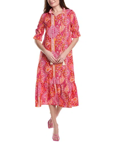 Maison Maar Midi Dress In Multi