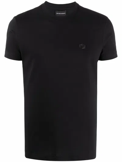Emporio Armani Logo-patch Short-sleeved T-shirt