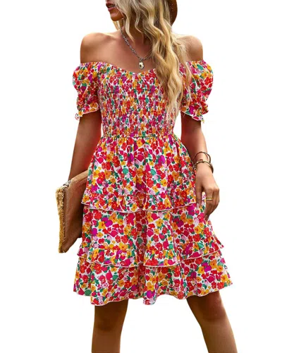 Luna Tuccini Mini Dress In Multi