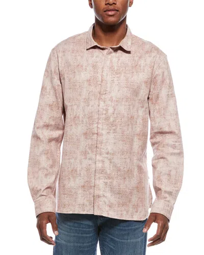 John Varvatos Over Shirt In Pink