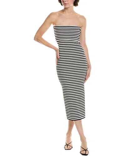 Meiven Midi Dress In Black