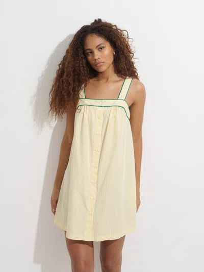 Alex Mill P'jimmies Sleep Cami Dress In Stripe