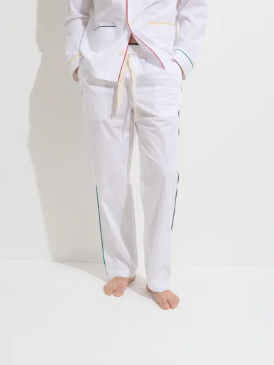 Alex Mill P'jimmies Sleep Pant In Solid In White