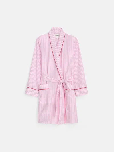 Alex Mill P'jimmies Sleep Robe In Stripe