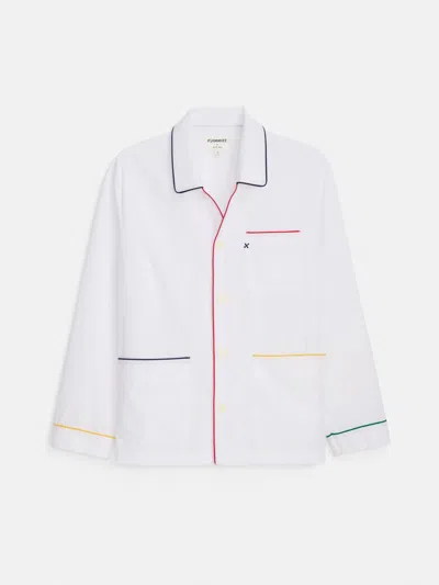 Alex Mill P'jimmies Sleep Shirt In Solid