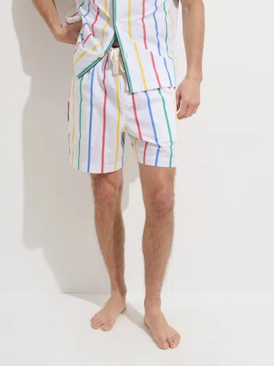Alex Mill P'jimmies Sleep Short In Stripe