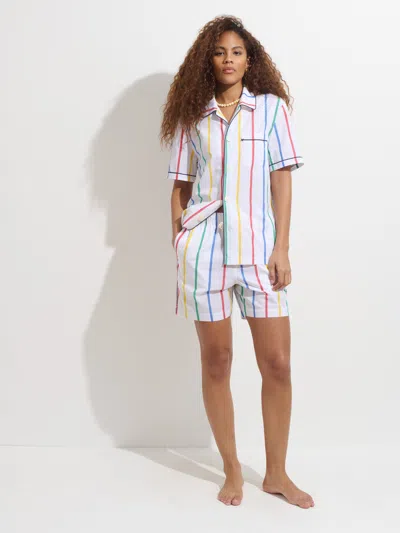 Alex Mill P'jimmies Sleep Short In Stripe