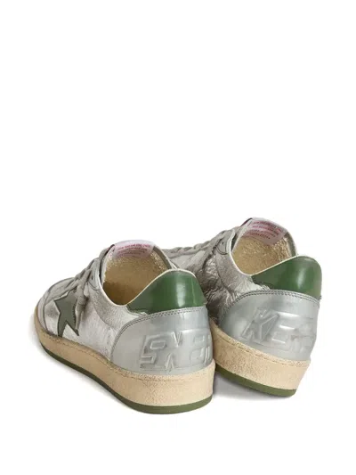 Golden Goose Ball Star Sneakers In Metallic