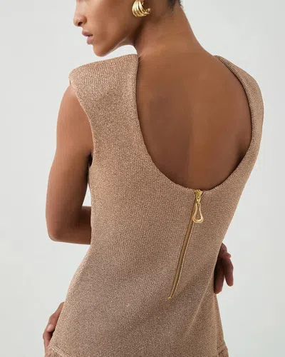 Aje Breeze Knit Mini Dress