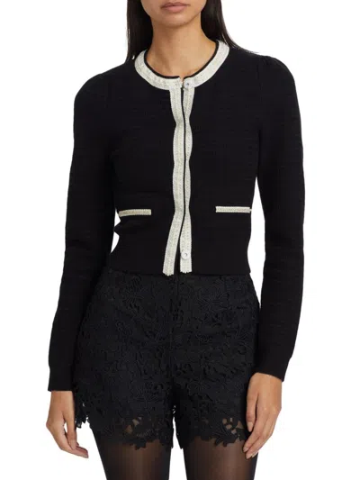 Generation Love Women's Leonora Beaded Knit Cardigan