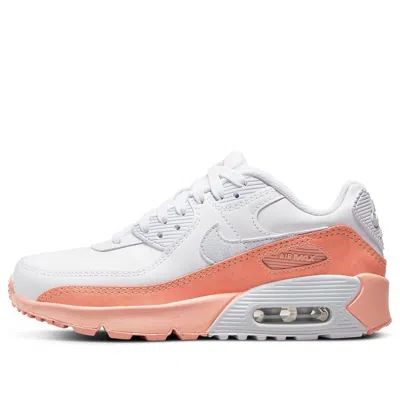 Nike (gs)  Air Max 90 Leather Se 'white Light Madder Root'