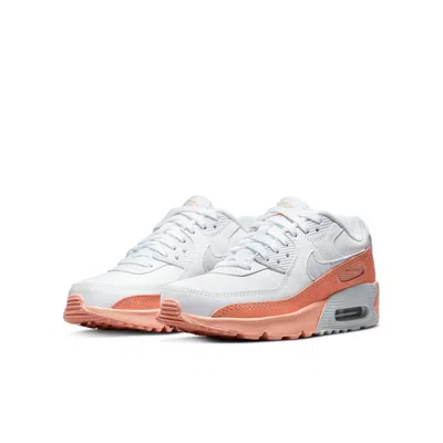 Nike (gs)  Air Max 90 Leather Se 'white Light Madder Root'