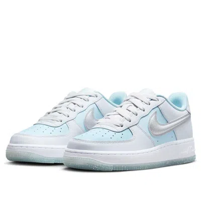 Nike (gs)  Air Force 1 Low 'pure Platinum Glacier Blue'