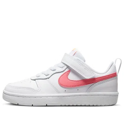 Nike (ps)  Court Borough Low 2 Psv 'white Coral Chalk'