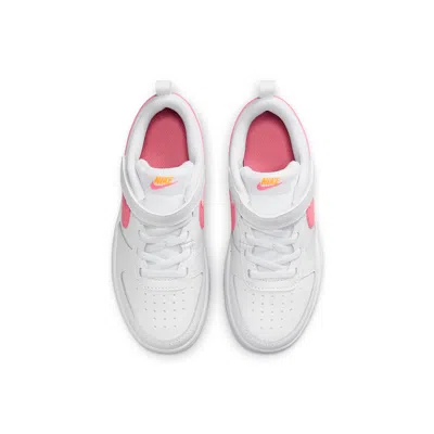 Nike (ps)  Court Borough Low 2 Psv 'white Coral Chalk'
