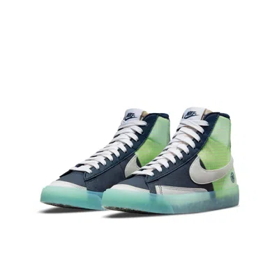Nike (gs)  Blazer Mid '77 'move To Zero - Armory Navy'