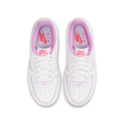 Nike (gs)  Air Force 1 '07 Low 'contrast Stitch - Fuchsia Glow'