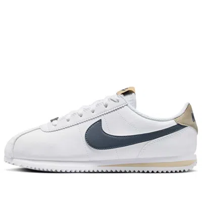 Nike (gs)  Cortez 'white Khaki Thunder Blue'