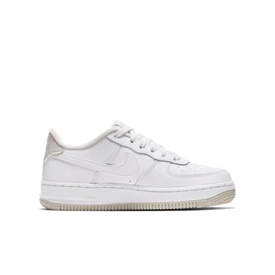 Nike (gs)  Air Force 1 'white Light Bone'