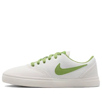 Nike (gs)  Sb Check Canvas 'phantom Chlorophyll'