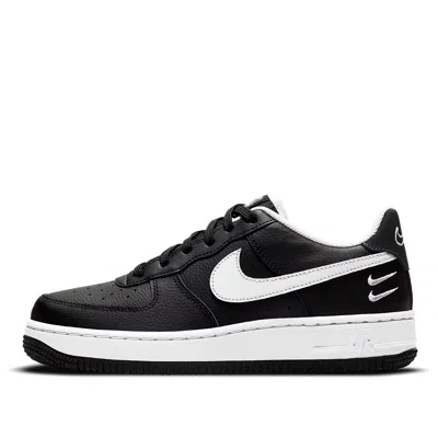 Nike (gs)  Air Force 1 Ho20 'dual Swoosh - Black'