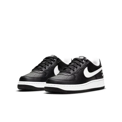 Nike (gs)  Air Force 1 Ho20 'dual Swoosh - Black'