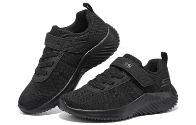 Skechers (gs)  Lil Bobs Sport Squad Charm League Trainers 'core Black'