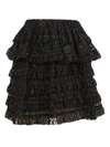 ISABEL MARANT Black "blair" Lace Skirt,JU058816H048I/01