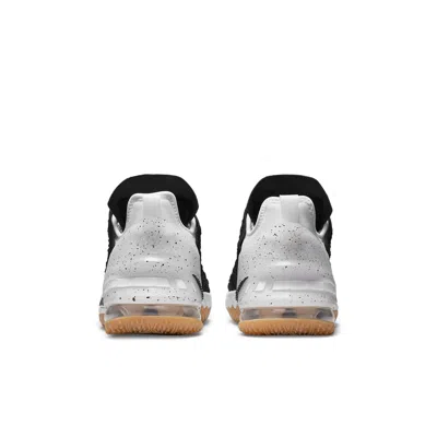 Nike (gs)  Lebron 18 'black White Gum'