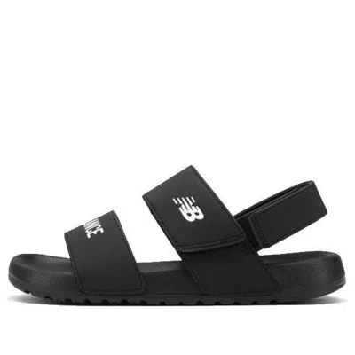New Balance (ps)  Nclay Series Velcro Minimalistic Casual Soft Sole Black Sandals 'black White'
