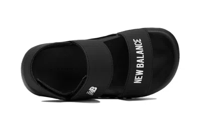New Balance (ps)  Nclay Series Velcro Minimalistic Casual Soft Sole Black Sandals 'black White'
