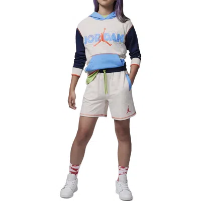Air Jordan (gs)  Backyard Adventure Boxy Sweatsuit 'blue' In Multi