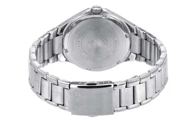 Casio Quartz Edifice Stainless Steel Strap Mens Silver Analog In Metallic