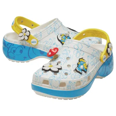 Crocs Smurfs Platform Clog In Blue