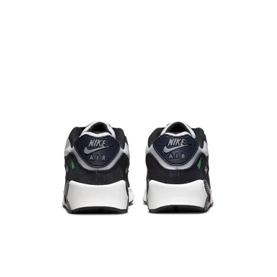 Nike (gs)  Air Max 90 Leather Se 'black Scream Green'