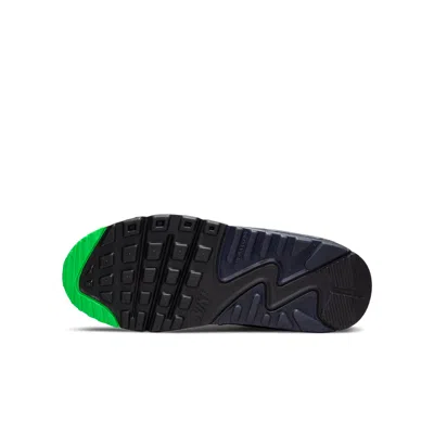 Nike (gs)  Air Max 90 Leather Se 'black Scream Green'