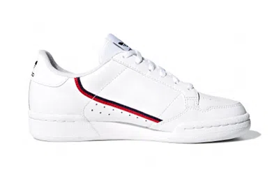 Adidas Originals (ps) Adidas Continental 80 J 'white Navy Scarlet'